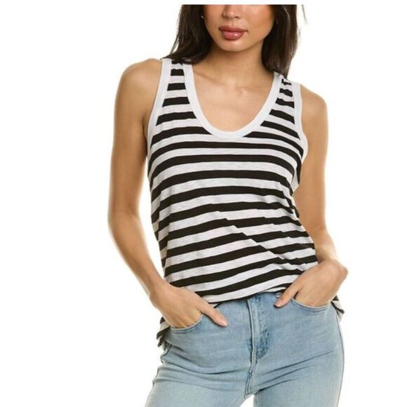 Michael Stars Tobi Striped Tank Size Small NWT! - Picture 1 of 5